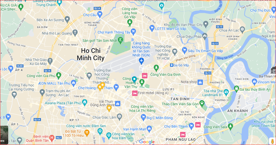 Tạo địa điểm vị trí trên Google Maps