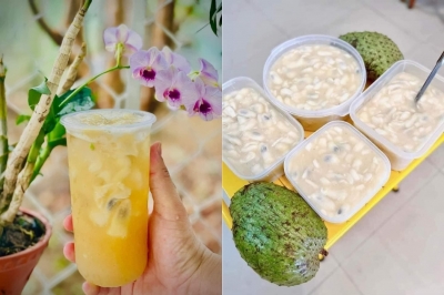 Mãng cầu gai - Trái cây làm đồ uống cho quán Cafe