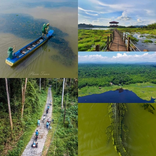 Bàu sấu VQG Cát Tiên - Tân Phú, Đồng Nai